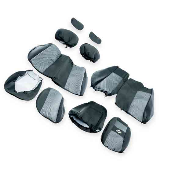 Чохли chevrolet aveo ii/iii, vida седан тканина сірі салону Мукачево