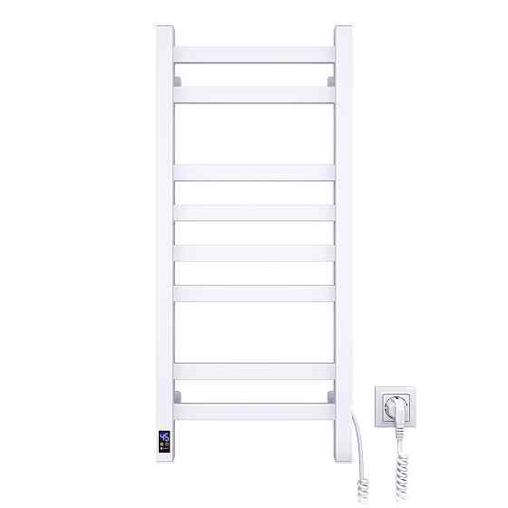 Полотенцесушитель электрический NAVIN Авангард 360х800 Sensor, белый, правый, таймер Киев