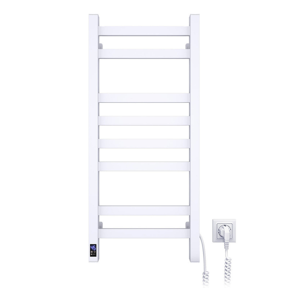 Полотенцесушитель электрический NAVIN Авангард 360х800 Sensor, белый, правый, таймер Киев - изображение 2