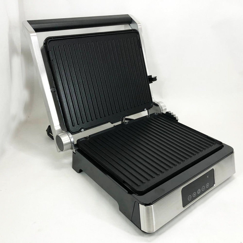 Гриль прижимной рифленый, Профессиональная электрическая бутербродница, Гриль двухсторонний контактный EU-22 Львов - изображение 4