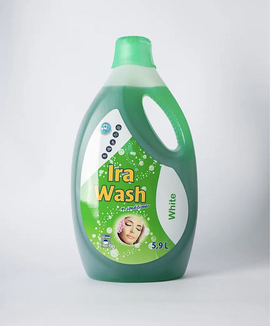 Гель для прання Ira Wash для білої білизни 5,9 л Виноградів - фото 1