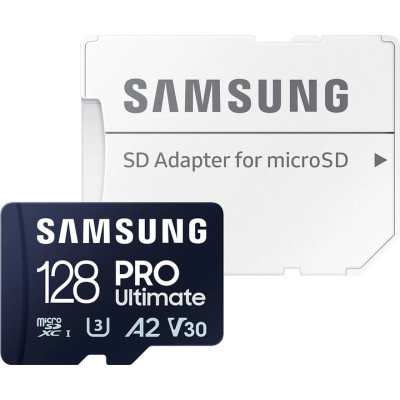 Карта памяти Samsung 128GB microSDXC class 10 UHS-I U3 V30 A2 Pro Ultimate (MB-MY128SA/WW) Винница - изображение 7