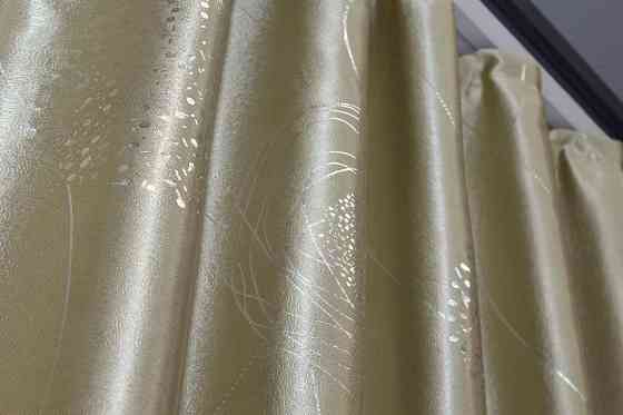 Комплект готових штор VR-Textil Софт № 1396ш Бежевий 150х270 см 2 шт (33-0249) Київ