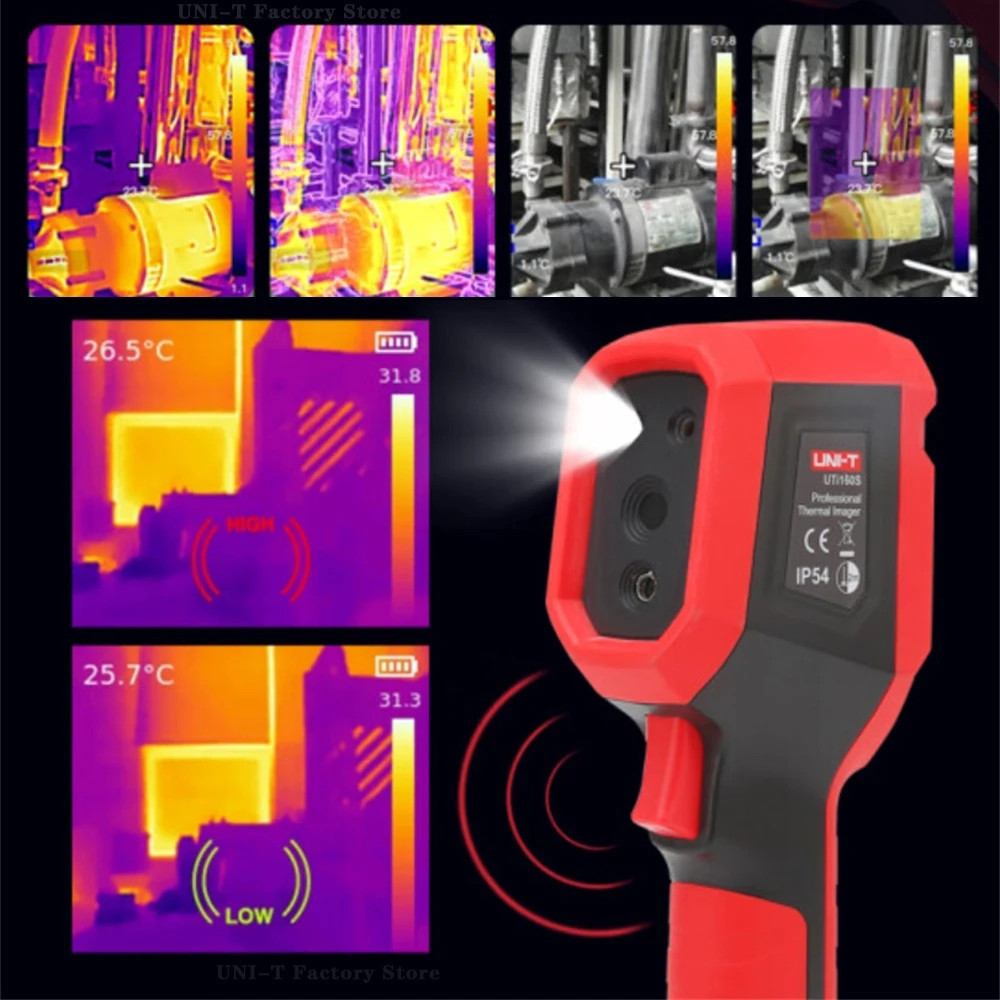 Тепловізор UNI-T UTi120S з LCD та акумулятором Київ - фото 7
