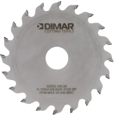 Dimar Алмазний диск 120X20X24Z / 3.1 - 4.3mm H4 S2833100201 Киев