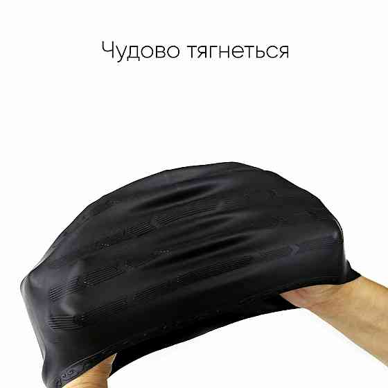 Доросла шапочка для плавання Renvo Asano Чорний Уні OSFM (2SC110-01) Київ