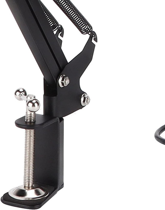 Студійний мікрофон для запису зі штативом і поп-фільтром Київ - фото 12