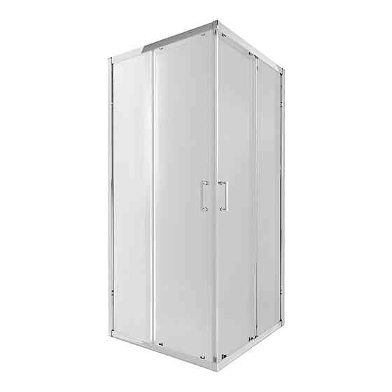 Душевая кабина Qtap Taurus CRM1011SC6 100x100 см, стекло Clear 6 мм, покрытие CalcLess без поддона Киев