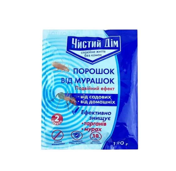 Порошок від мурах 120мл Чистий Дім Житомир - изображение 1