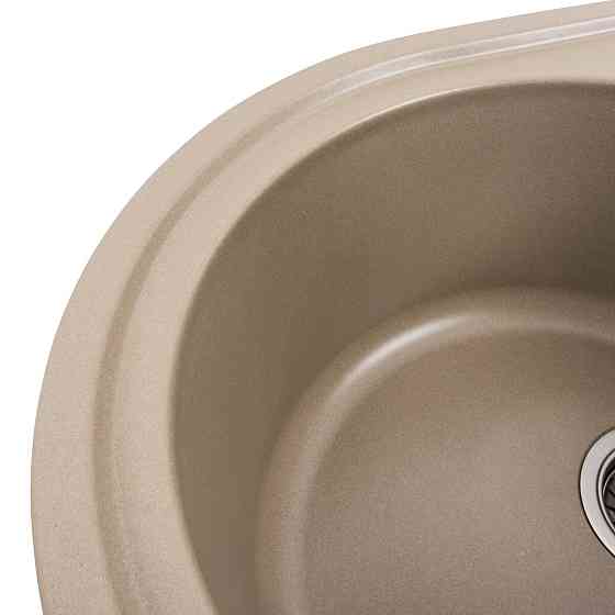 PLATINUM Гранітна мийка для кухні Platinum 7750 LIRA матовий Титан Київ