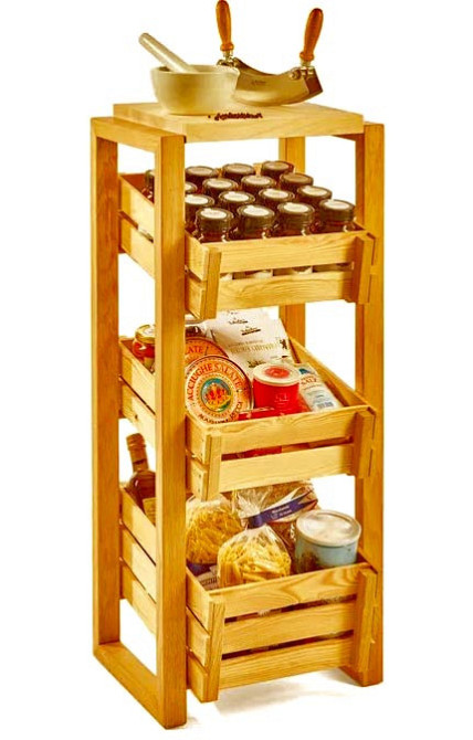 Стелаж для овочів і фруктів "Порінда" каррі Миколаїв - фото 1