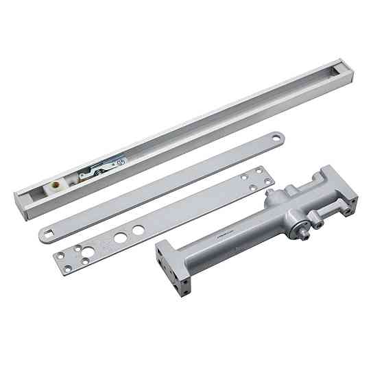 Доводчик двери врезной 35-65 кг SEVEN DC-7746 silver Киев