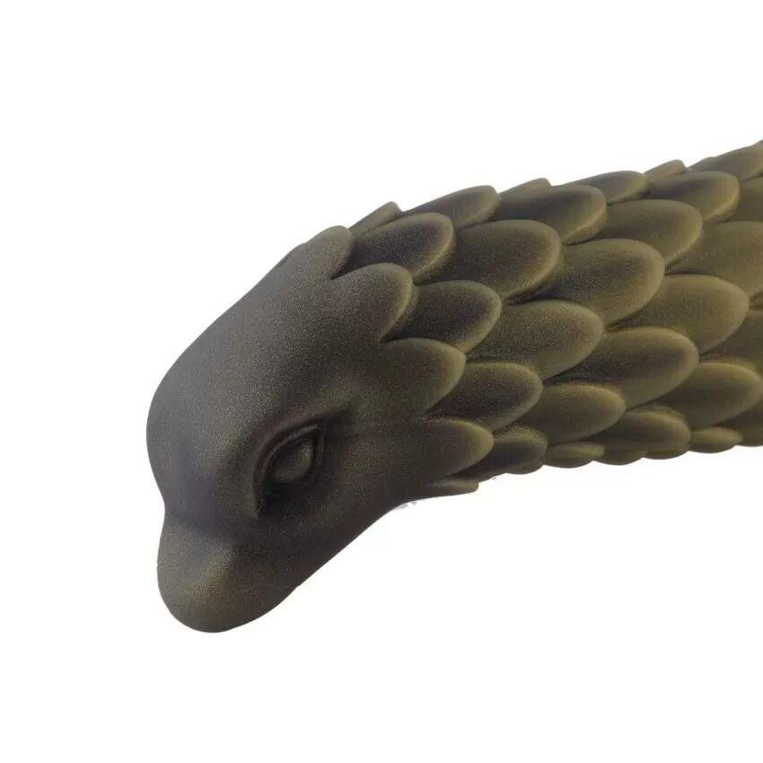 Фалоімітатор для секс-машин Hismith 8.5″ Squama Beast Silicone Dildo Monster Series, KlicLok Sex Aura Київ - фото 4