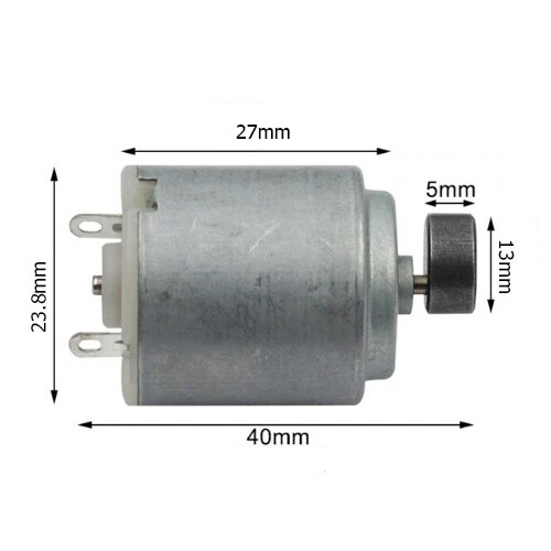Микро мотор с эксцентриком 260, DC 3-7.4В, вал 8мм, вибрационный двигатель Винница - изображение 4