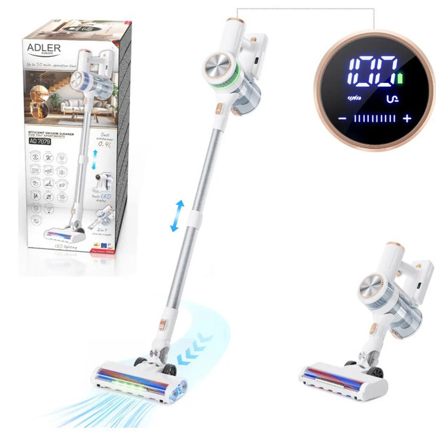 Вертикальный пылесос для повседневного использования Adler AD 7079 300Вт, Топ вертикальных пылесосов PV-51 Львов - изображение 1