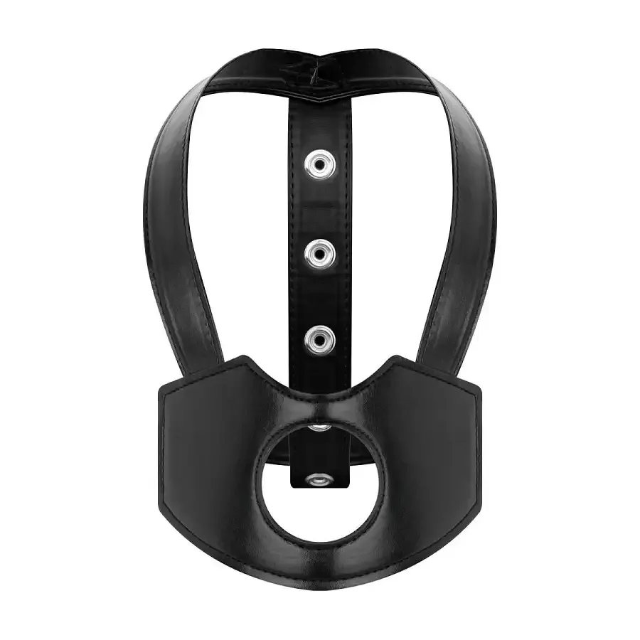 Бондажная система на голову для страпона Bedroom Fantasies Head Bondage Harness Львов - изображение 1