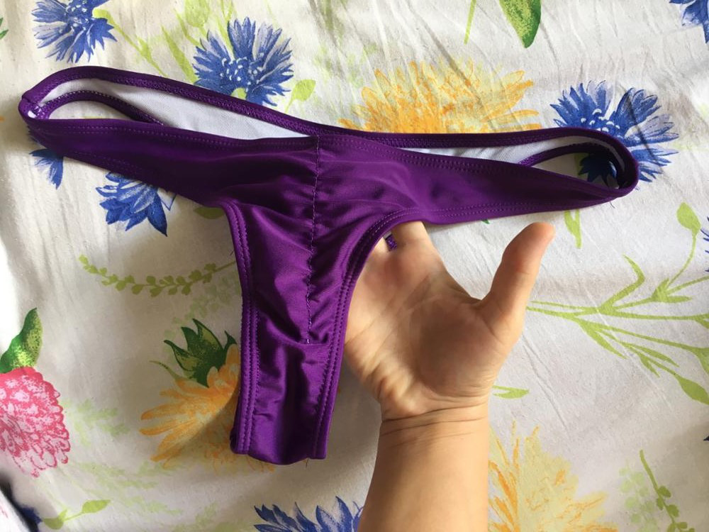 Для купальника стринги фиолетовый Киев - изображение 4