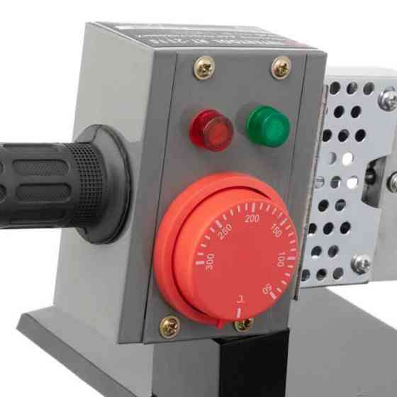 Паяльник для пластикових труб, 0,85 кВт, 0-300°C, насадки 20, 25, 32 мм, металевий кейс INTERTOOL RT-2110 Киев