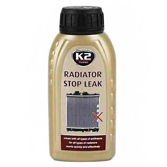 Герметик радіатора K2 Radiator Stop Leak рідкий, 250г Киев