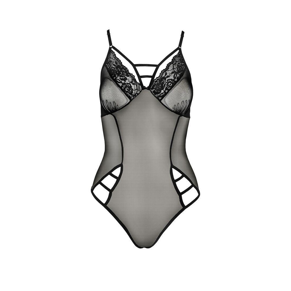 Боді Passion MELANIA BODY L/XL, black Sex Aura Київ - фото 3
