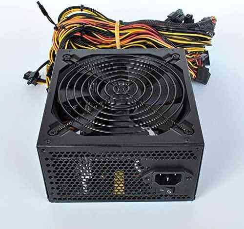 Блок питания для майнинга Bitcoin Miner 1800W, мощный источник питания 12V для майнинг-ферм на 8 GPU (100-240V) Киев
