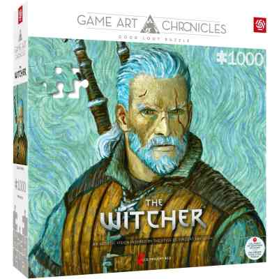 Пазл GoodLoot The Witcher Geralt of Rivia & Vincent van Gogh 1000 эл. (5908305247548) Винница
