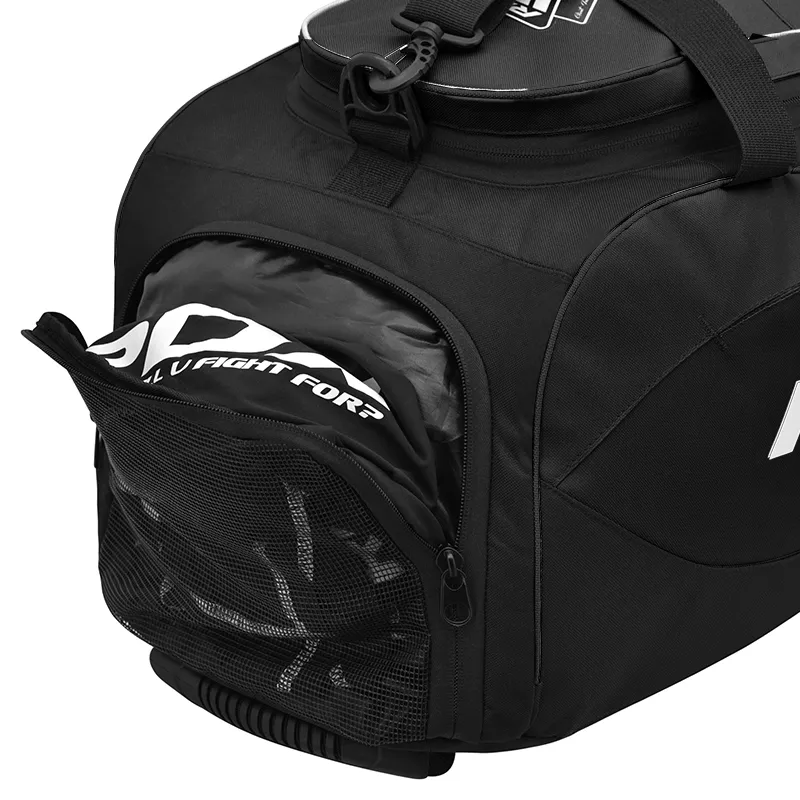 Спортивна сумка RDX R1 Duffel Bag with Backpack Straps Black/White Каменское - изображение 7