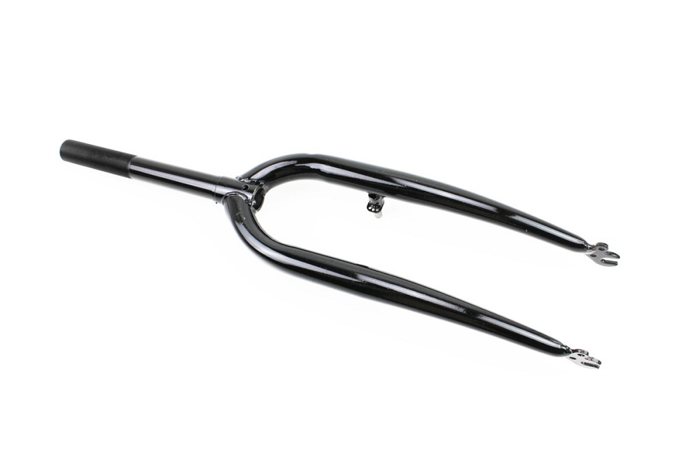 Вилка 24" з різьбою 1" (25,4мм), шток 200мм, V-brake, чорна (можливі подряпини, дефекти фарбування) Киев - изображение 2