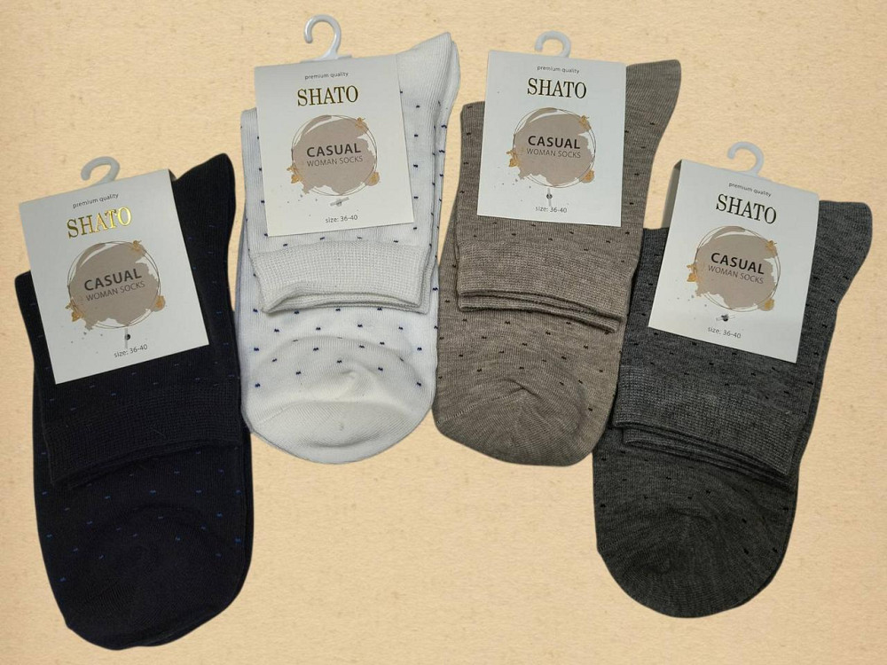Шкарпетки жіночі Shato Casual woman socks Art.030. Набор женских носков 4шт в уп. Размер 36-40 Киев - изображение 2