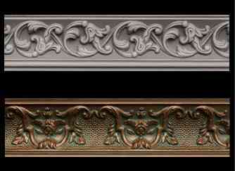 Стеновой плинтус 2м (МОЛДИНГ)  GPM-2 80х12 Днепр