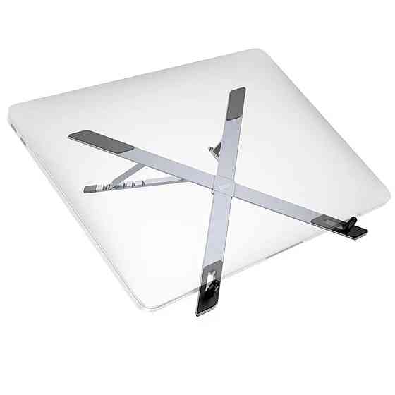 Підставка для ноутбука HOCO HD9 Action metal folding notebook holder Metal gray (6942007626378) Киев