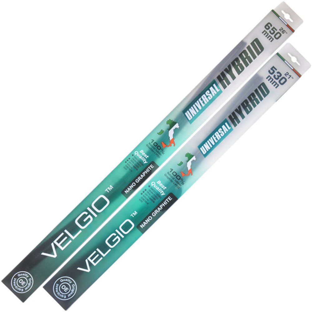 Комплект щіток склоочисників гібридних Velgio Universal Hybrid для Lexus RX 2015-2022 Київ - фото 1