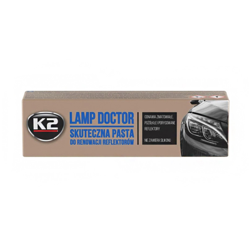 Полироль для фар K2 Lamp Doctor 60г Львов - изображение 3