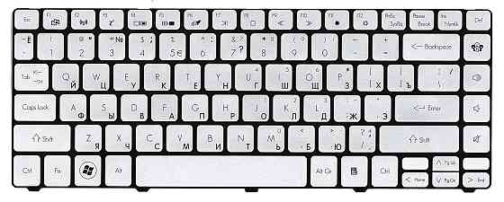 Клавиатура для ноутбука Gateway (ID49) Silver, RU Вінниця