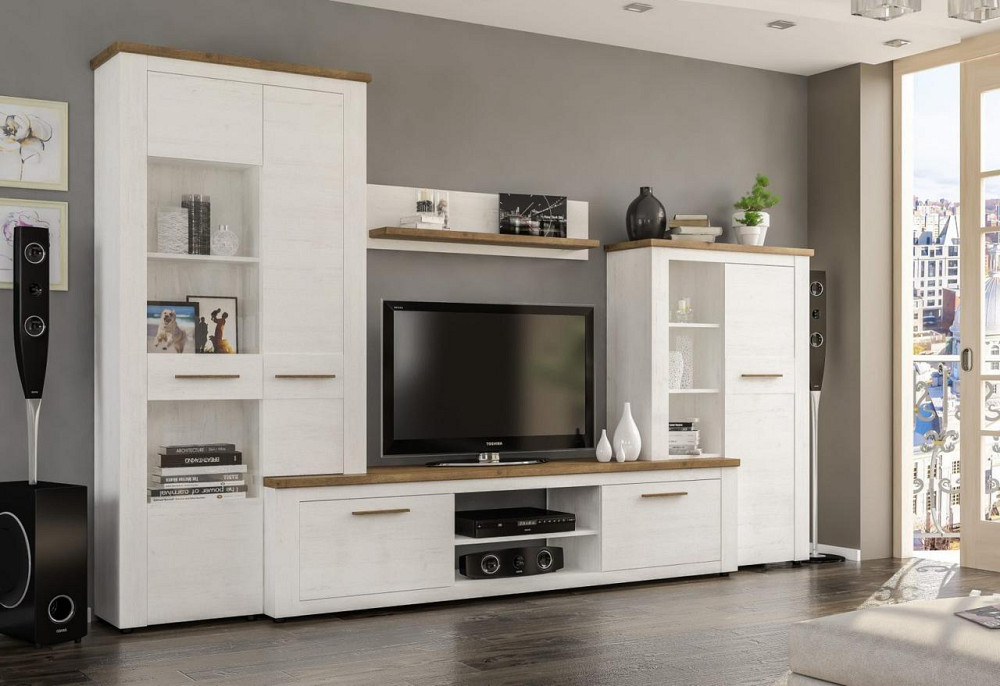 Гостиная Монтреал МС ш315 г45 в200 - Андерсон Пайн + Дуб Април Львов - изображение 1