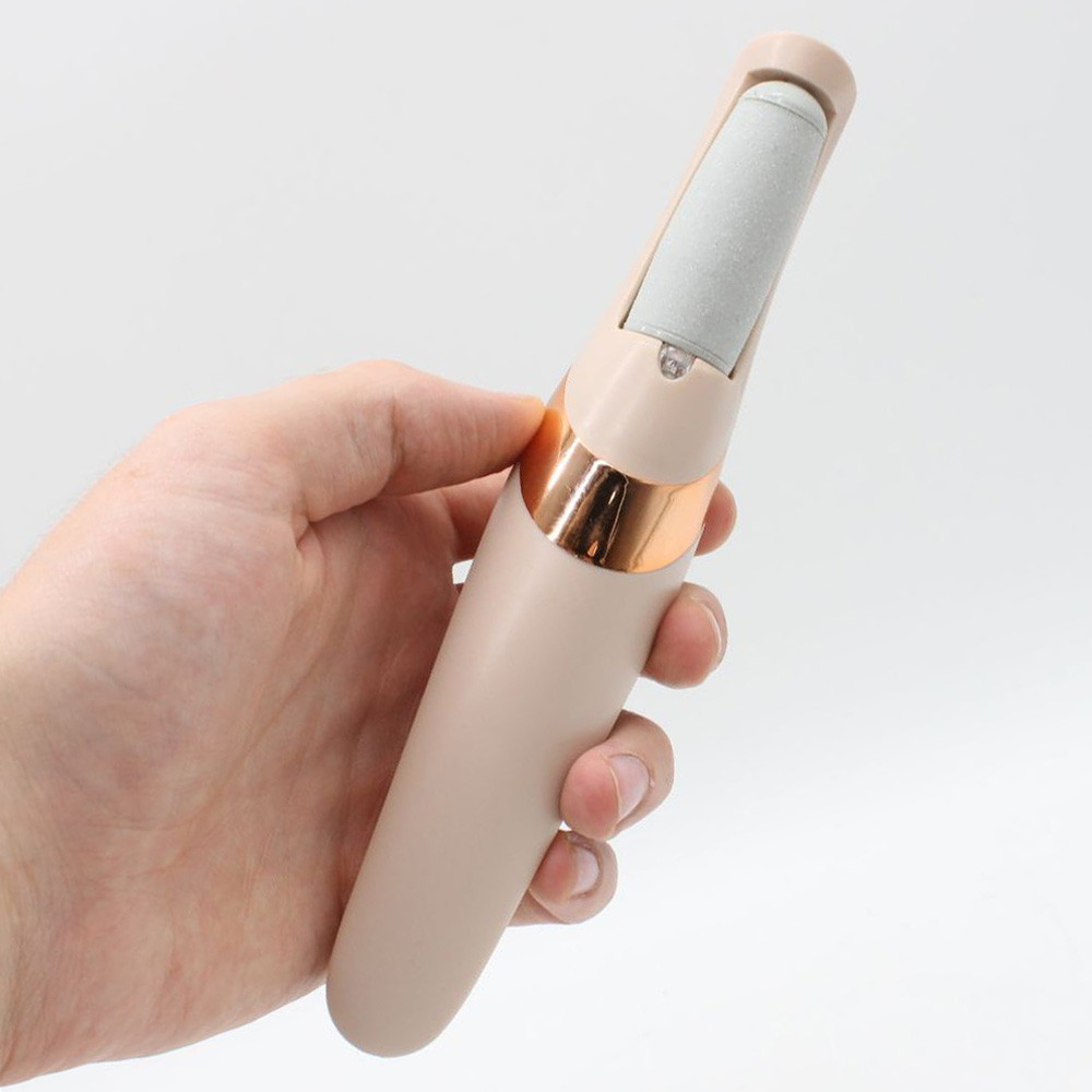 Аппарат для педикюра с 2 роликами Flawless Pedi, USB / Роликовая пилка для пяток / Электрическая пемза для ног Киев - изображение 9