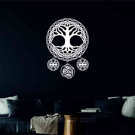 Декоративное настенное Панно «Ловец снов» Декор на стену 90*120 см, Белый Киев