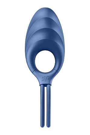 Ерекційне віброкільце-ласо Satisfyer Swordsman Blue, міцна фіксація, 10 режимів, потужний мотор Sex Aura Київ