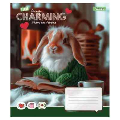 Зошит 1 вересня Charming А5 24 аркушів лінія (768188) Вінниця