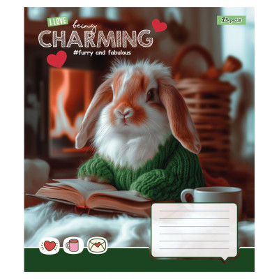 Зошит 1 вересня Charming А5 24 аркушів лінія (768188) Вінниця - фото 2