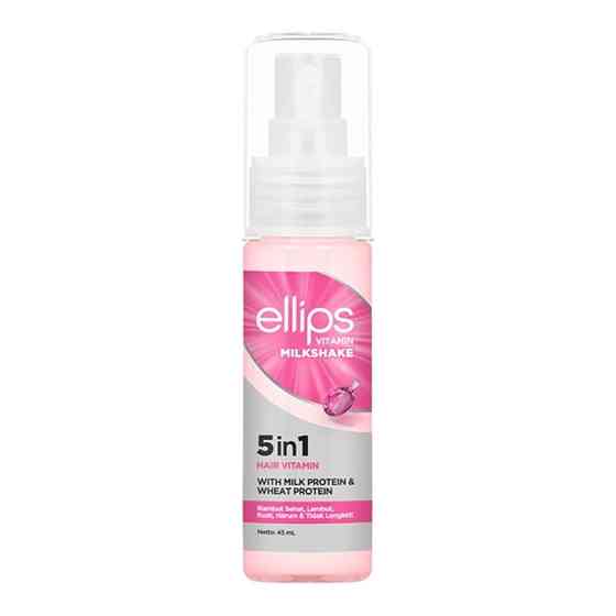 Спрей-догляд для волосся 5в1 з протеїнами Hair Vitamin Milkshake Spray Ellips 45 мл Київ
