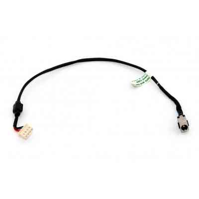 Роз&apos;єм живлення ноутбука з кабелем для Toshiba PJ286 (5.5mm x 2.5mm), 4-pin, 27 см Универсальный (A49053) Вінниця