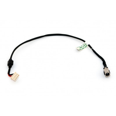 Роз'єм живлення ноутбука з кабелем для Toshiba PJ286 (5.5mm x 2.5mm), 4-pin, 27 см Универсальный (A49053) Вінниця - фото 1