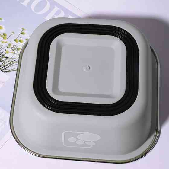 Миска для собак котов Taotaopets 1910002 металлическая Gray 160 мм Киев