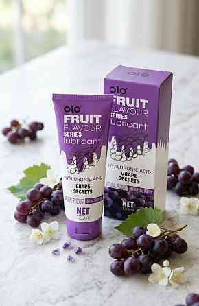 Лубрикант OLO Fruit Flavour Series - Grape Secrets (Виноград) Sex Aura Київ