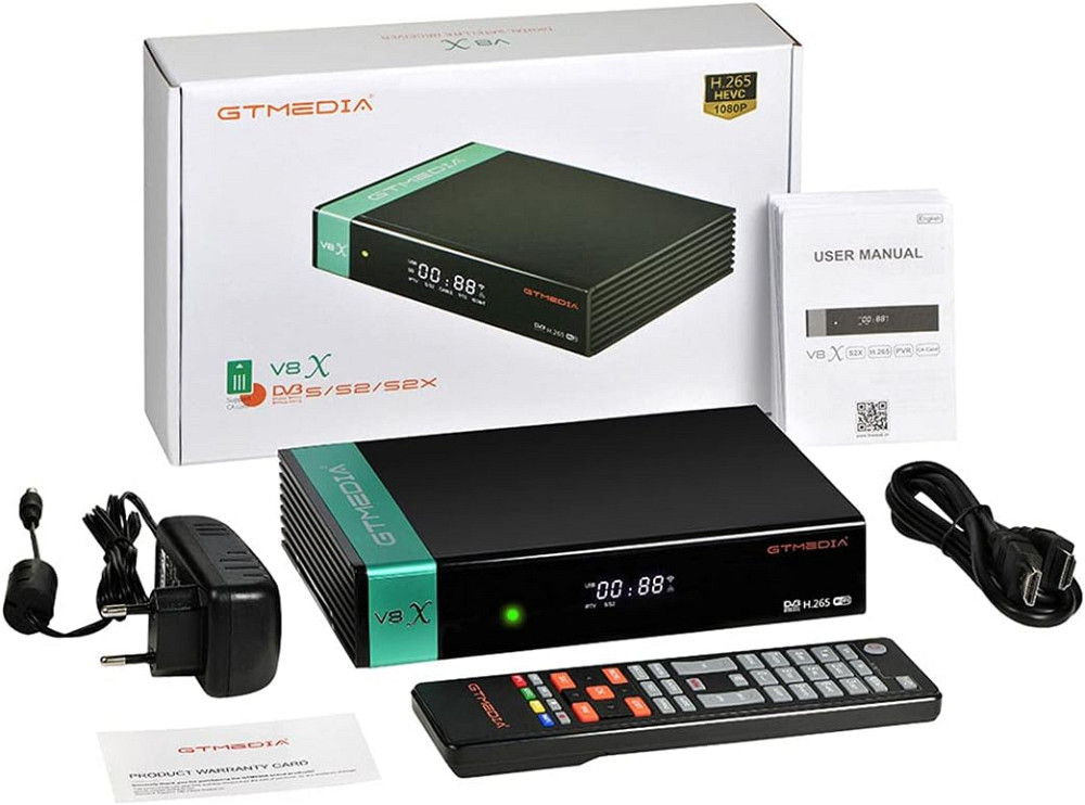 Цифровий супутниковий ресивер GTMEDIA V8X Луцк - изображение 2