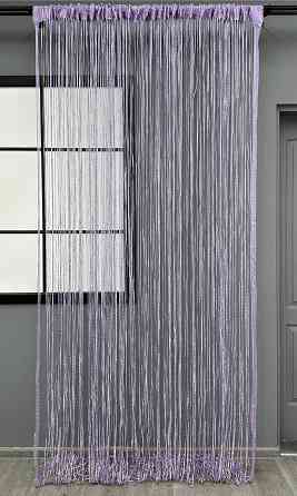 Шторы-нити Rovi Premium с люрексом Сиреневый 300х300см 1 шт (61-111) Киев