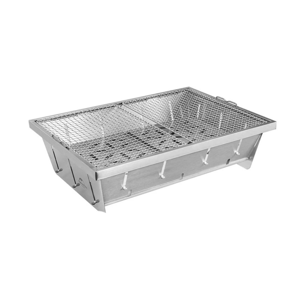 Гриль портативний Naturehike Picnic BBQ Grill NH20CJ006, р-р L, сталь Київ - фото 1