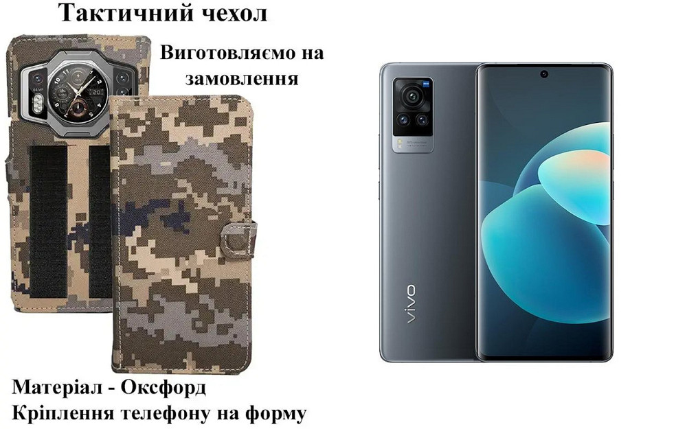 Тактический чехол для Samsung Galaxy S26, Galaxy S26+, крепится к снаряжению на липучке Киев - изображение 1