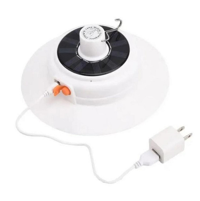 Ліхтар кемпінговий Ma-100 8836 із сонячною батареєю, білий Винница - изображение 2